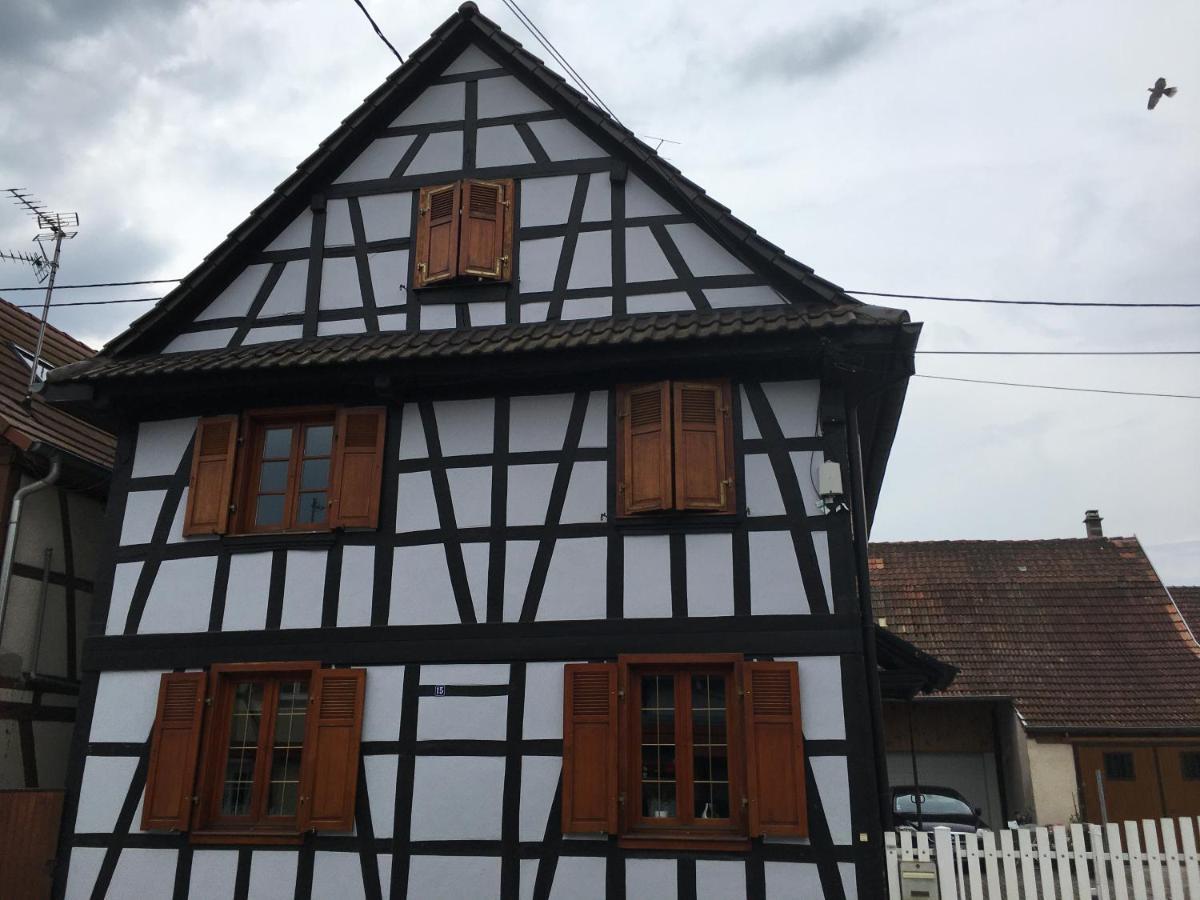 Appartement Bienvenue en Alsace à Huttenheim Extérieur photo